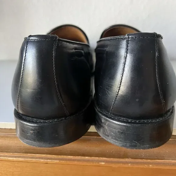 Allen Edmonds Grayson Tassel Loafers Size 14 A Black
